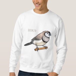 Cartoon-Abbildung mit Doppelbarsch Sweatshirt