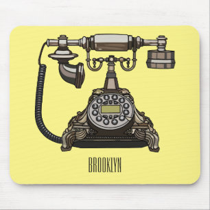 Cartoon-Abbildung Mousepad