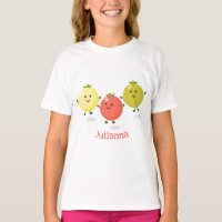 Cartoon-Abbildung niedlicher Kirschtomaten