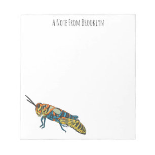 Cartoon-Abbildung Notizblock