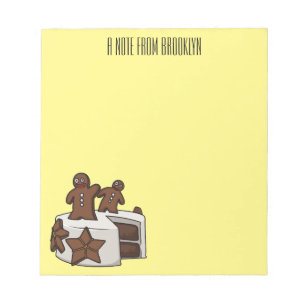 Cartoon-Abbildung Notizblock