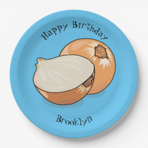 Cartoon-Abbildung Pappteller
