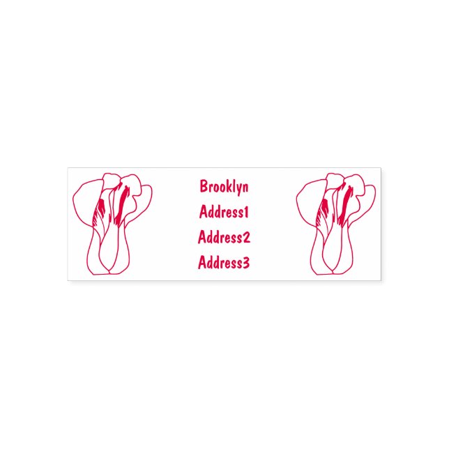 Cartoon-Abbildung Permastempel (Design)