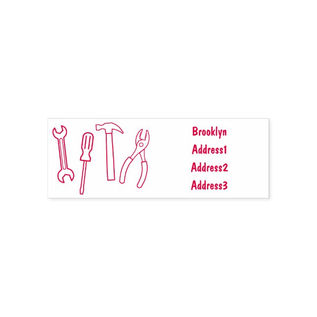 Cartoon-Abbildung Permastempel (Design)