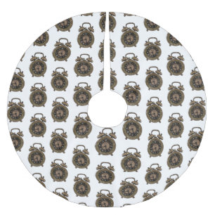 Cartoon-Abbildung Polyester Weihnachtsbaumdecke