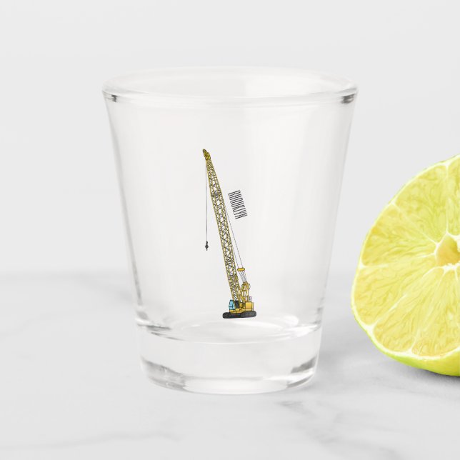 Cartoon-Abbildung Schnapsglas (Vorderseite)