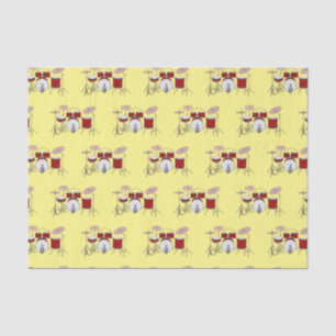 Cartoon-Abbildung Seidenpapier