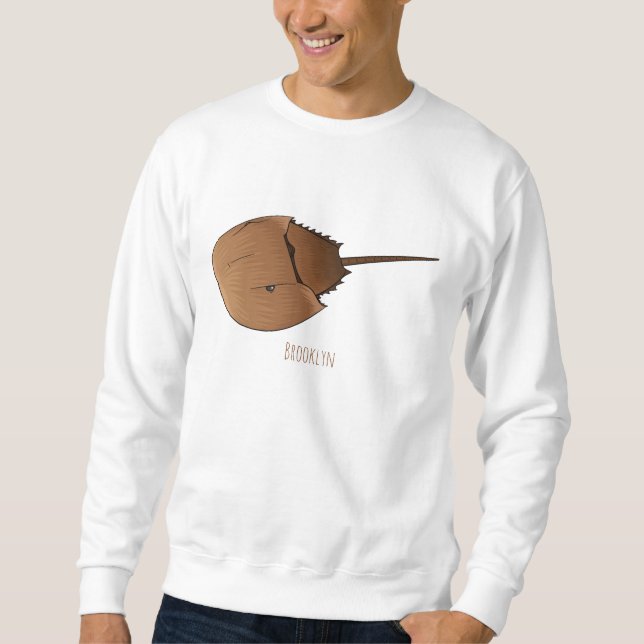 Cartoon-Abbildung Sweatshirt (Vorderseite)