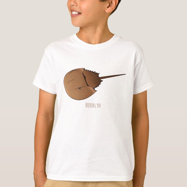 Cartoon-Abbildung T-Shirt (Vorderseite)