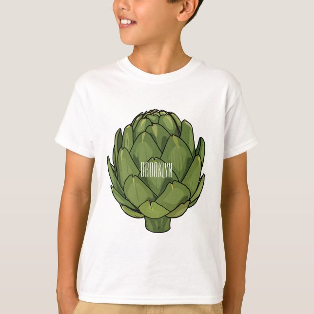 Cartoon-Abbildung T-Shirt (Vorderseite)