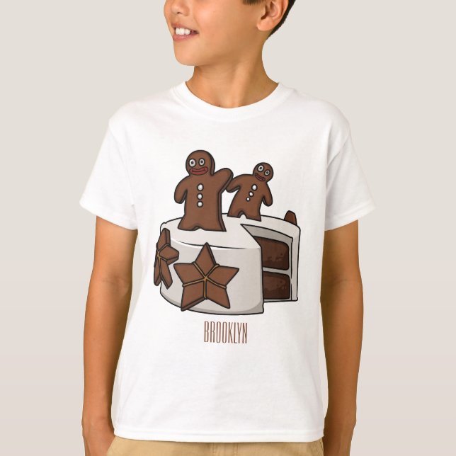 Cartoon-Abbildung T-Shirt (Vorderseite)