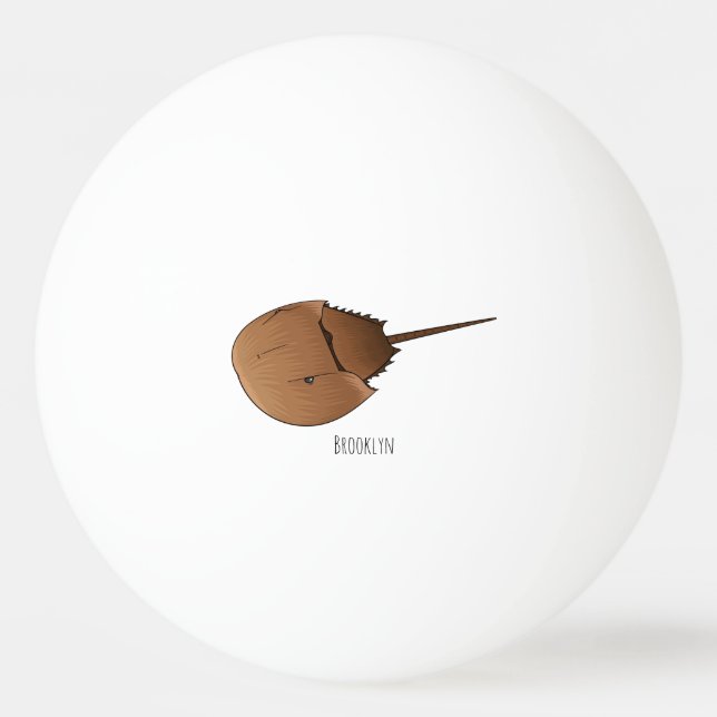 Cartoon-Abbildung Tischtennisball (Vorderseite)