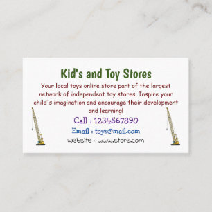 Cartoon-Abbildung Visitenkarte