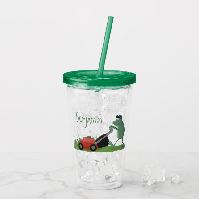 Cartoon Acryltrinkbecher (Rückseite Ice)