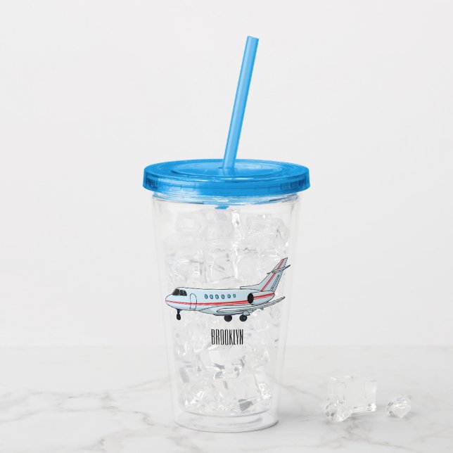 Cartoon Acryltrinkbecher (Rückseite Ice)