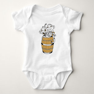 Cartoon-Affe Baby Strampler