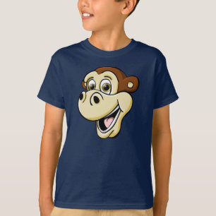 Cartoon-Affe T-Shirt