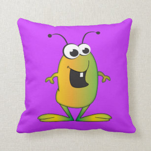 Cartoon-alien-Kissen Kissen