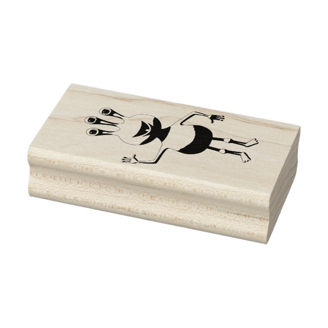 Cartoon Alien Rubber Briefmarke Gummistempel (Stempel)