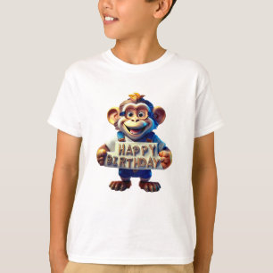 Cartoon Alles Gute zum Geburtstag Eine niedliche A T-Shirt