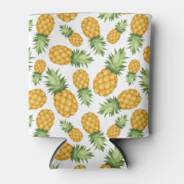 Cartoon Ananas-Muster Dosenkühler