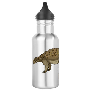 Cartoon Ankylosaurus Edelstahlflasche