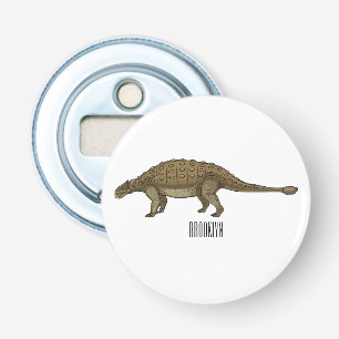 Cartoon Ankylosaurus Flaschenöffner