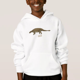 Cartoon Ankylosaurus Hoodie
