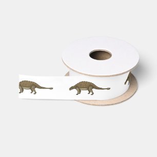 Cartoon Ankylosaurus Satinband