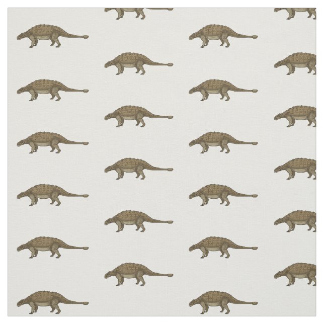 Cartoon Ankylosaurus Stoff (Muster)