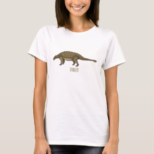 Cartoon Ankylosaurus T-Shirt