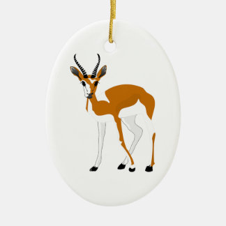 Cartoon-Antilope Keramik Ornament