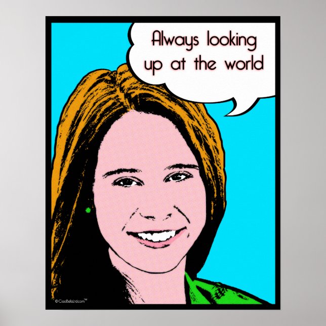 Cartoon Art Custom Request Poster (Vorne)