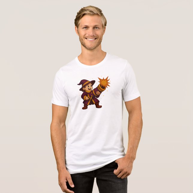 Cartoon Artillery Mage T - Shirt (Vorderseite voll)