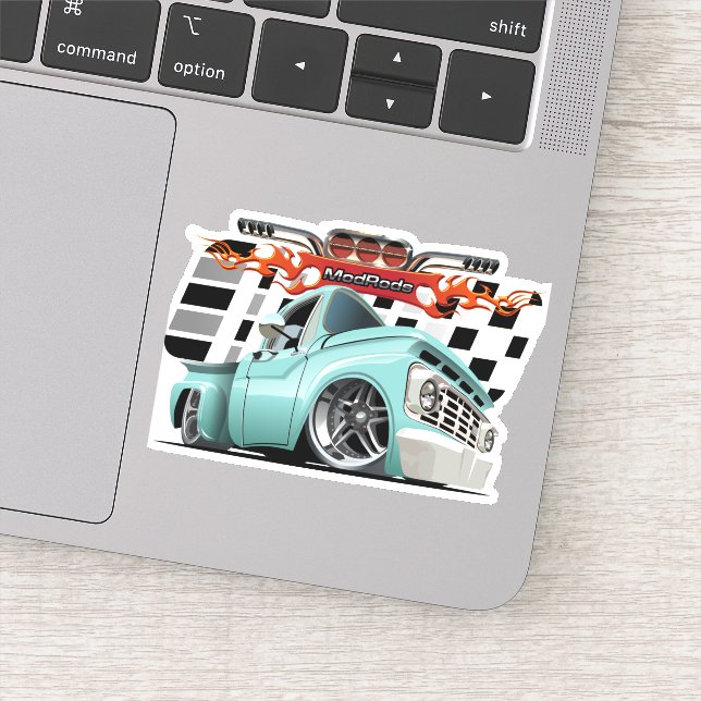 Cartoon Aufkleber (Detail)