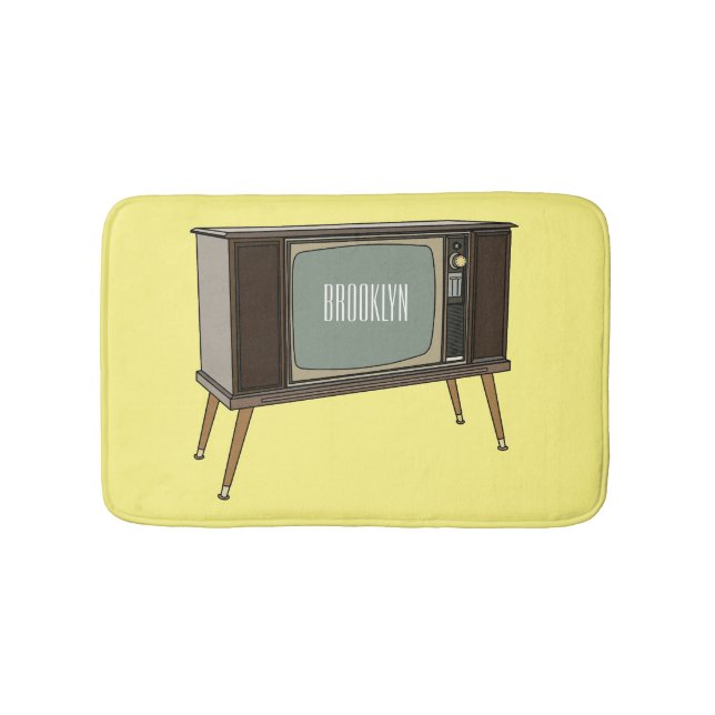 Cartoon Badematte (Vorderseite)