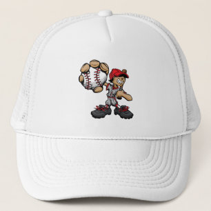 Cartoon Ballplayer Truckerkappe