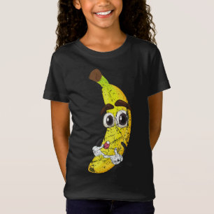 Cartoon Banana Frucht Lover Gesunde Ernährung Vege T-Shirt