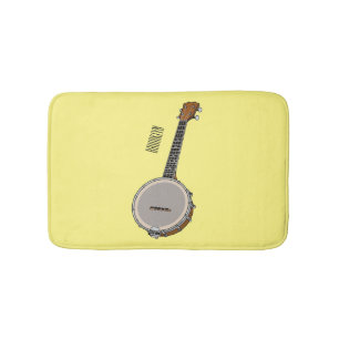 Cartoon Banjo Badematte