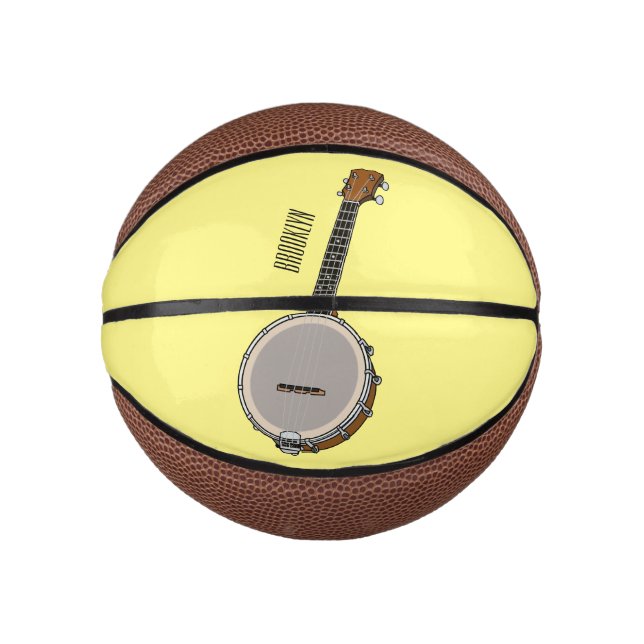 Cartoon Banjo Mini Basketball (Vorderseite)