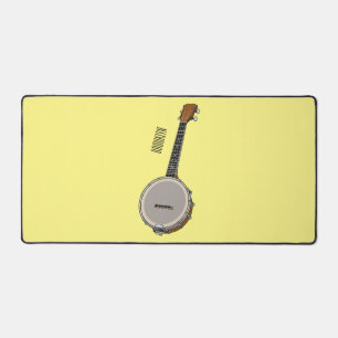 Cartoon Banjo Schreibtischunterlage
