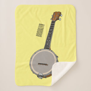Cartoon Banjo Sherpadecke