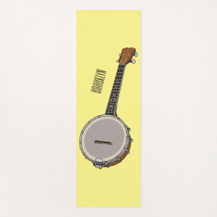 Cartoon Banjo Yogamatte