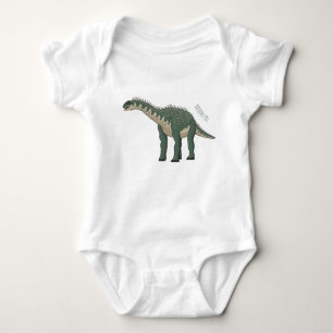 Cartoon Barapasaurus Baby Strampler