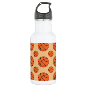 Cartoon Basketball Ball Edelstahlflasche