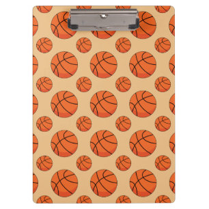 Cartoon Basketball Ball Klemmbrett