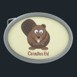 Cartoon Beaver Gürtelschnalle<br><div class="desc">Ein Cartoon Biber Design.</div>