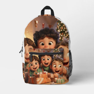 Cartoon Bedruckter Rucksack