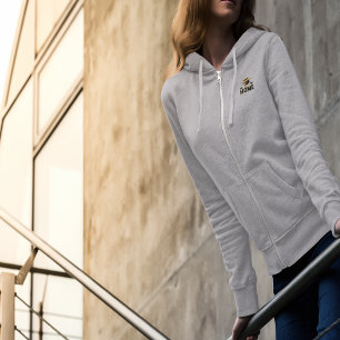 Cartoon Bee and Honey Jar "ZUHAUSE" T - Shirt