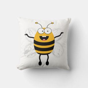 Cartoon Bee Kissen